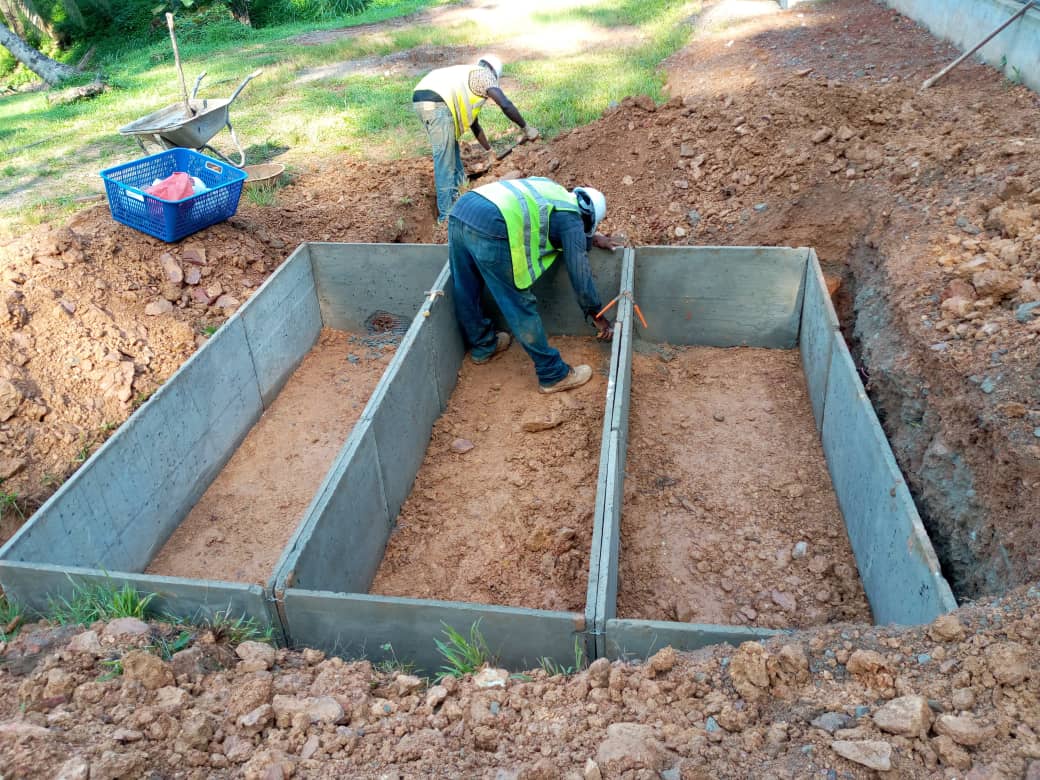 Commercialized bio digester installation